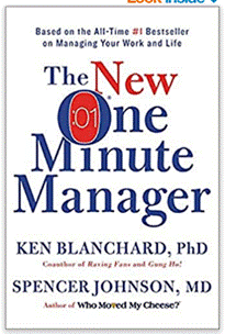 The New One Minute Manager by Spencer Johnson & Ken Blanchard